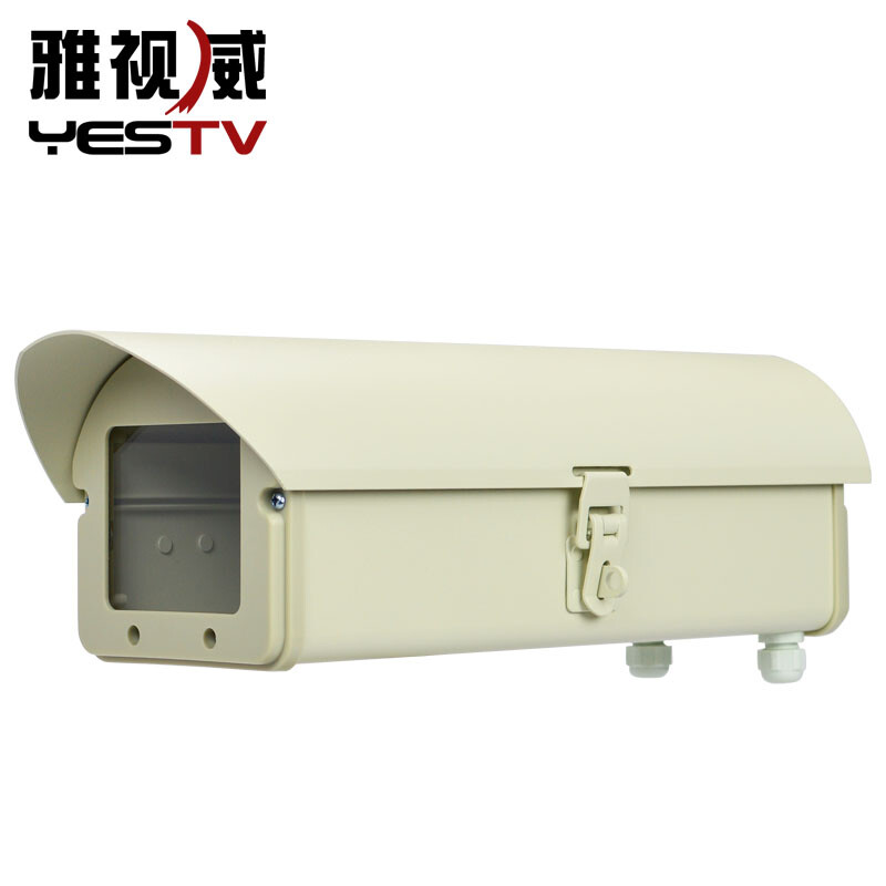 雅视威 10英寸12英寸监控摄像头铝合金防护罩 防雨防水罩监控设备 12英寸-C125